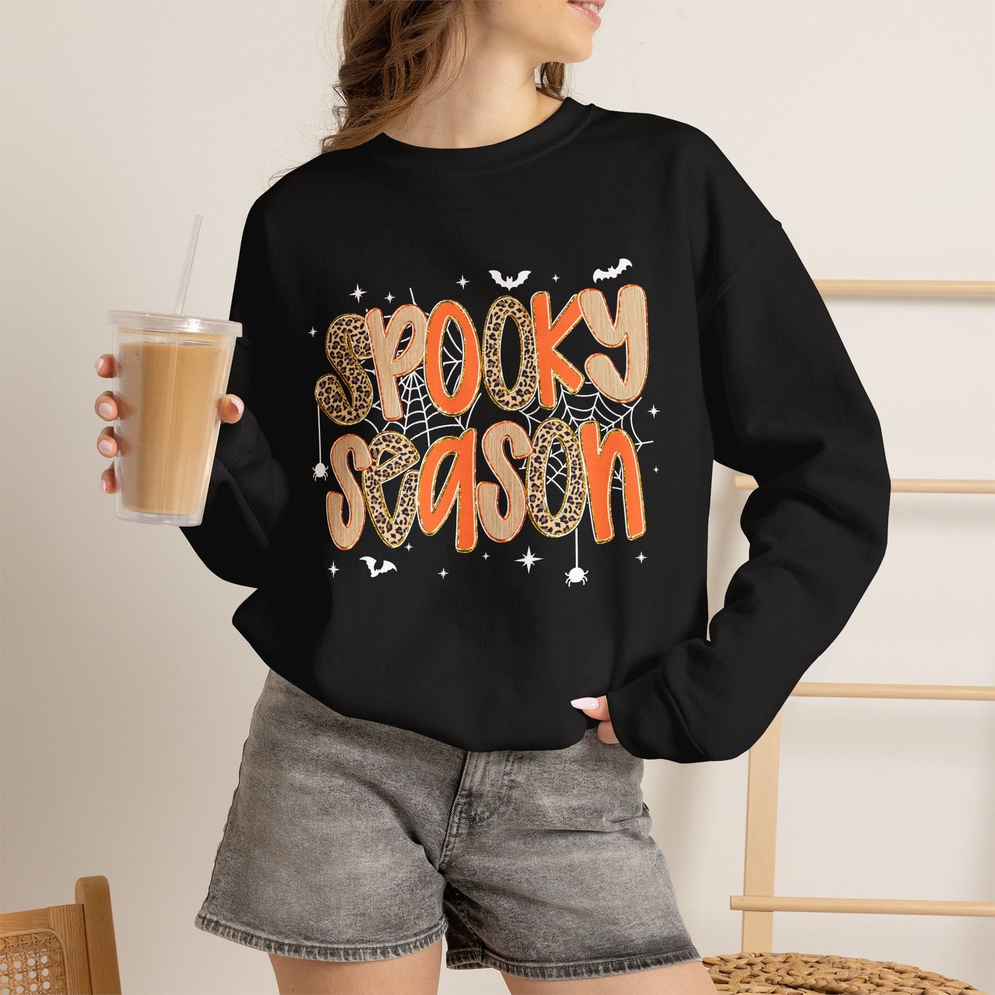 Spooky Season Sweatshirt — Halloween Graphic Crewneck