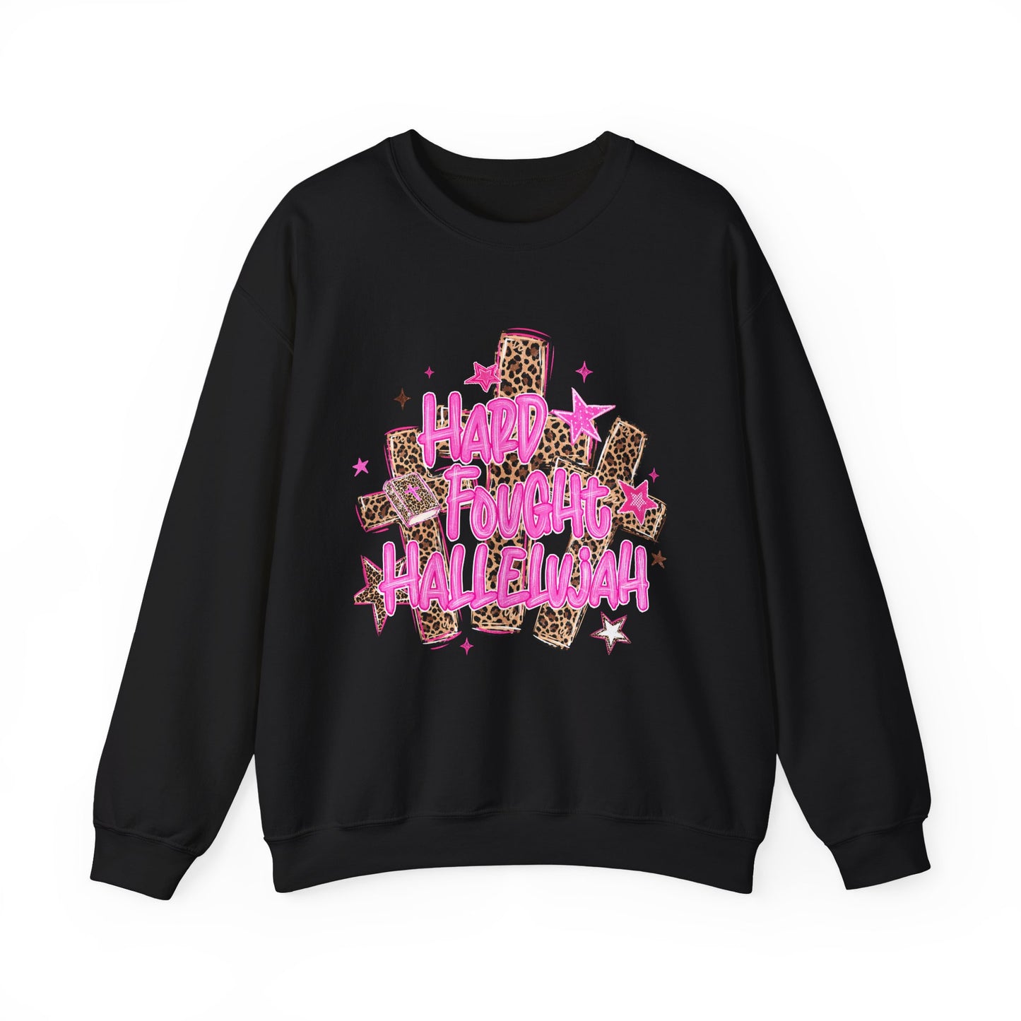 Crewneck Sweatshirt — "Hard Faught Hallelujah"