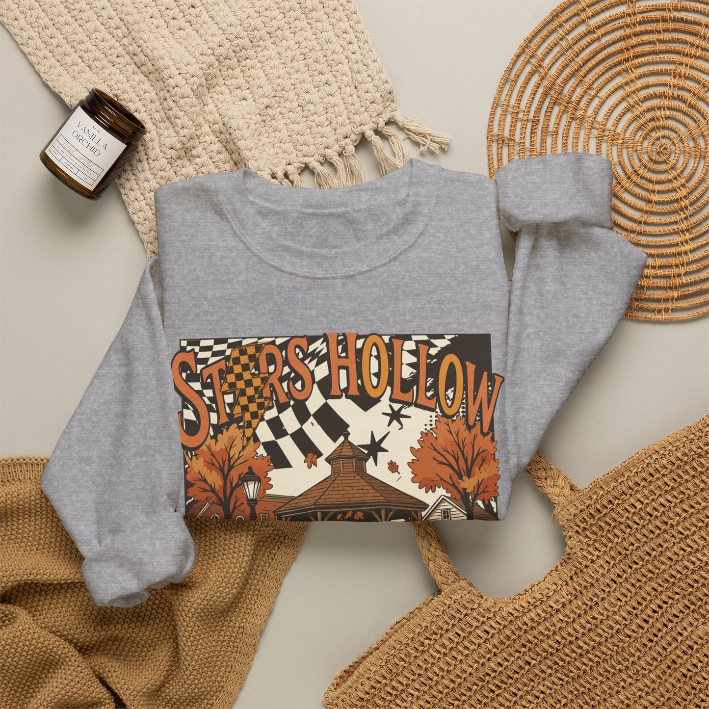 Sleepy Hollow Fall Town Crewneck Sweatshirt
