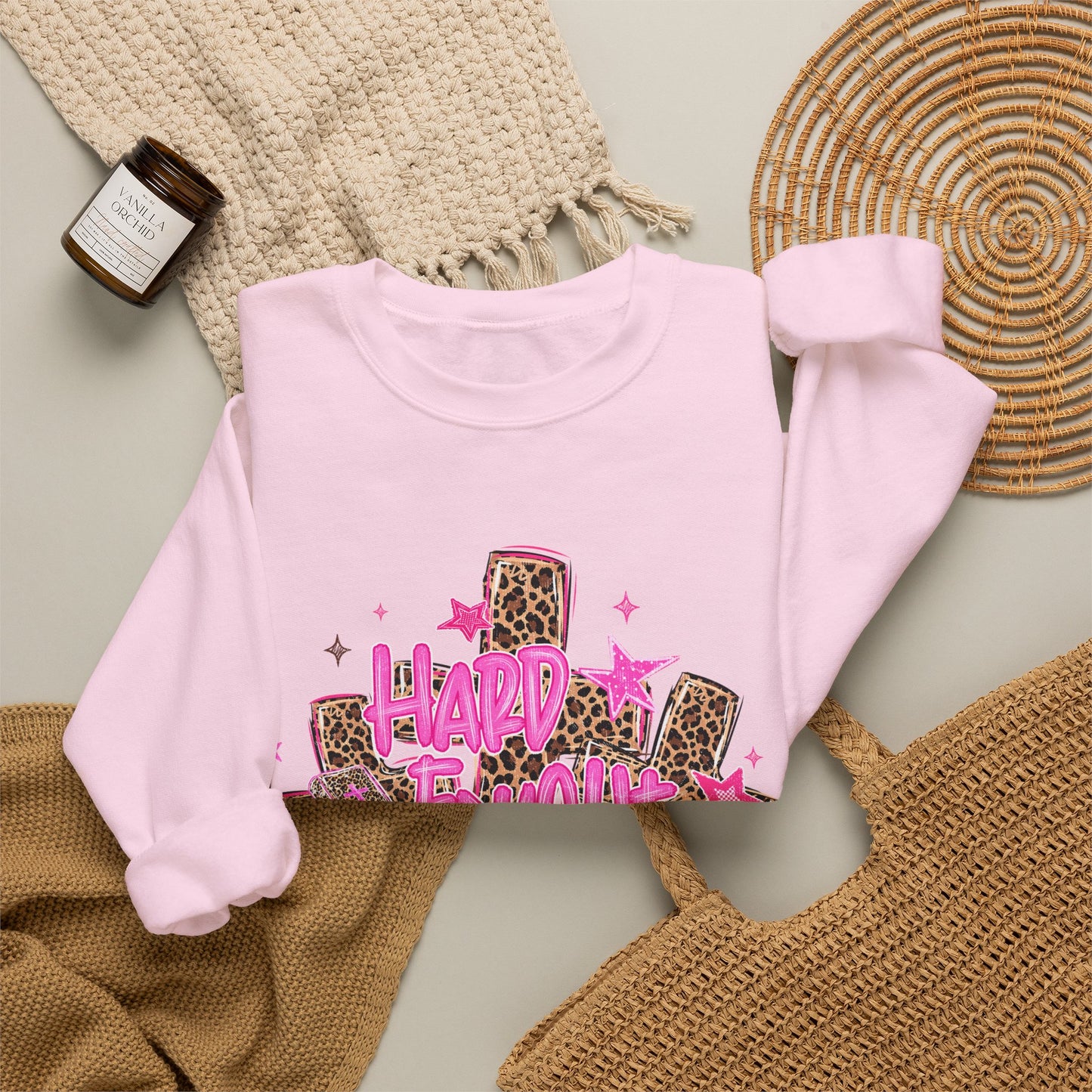 Crewneck Sweatshirt — "Hard Faught Hallelujah"