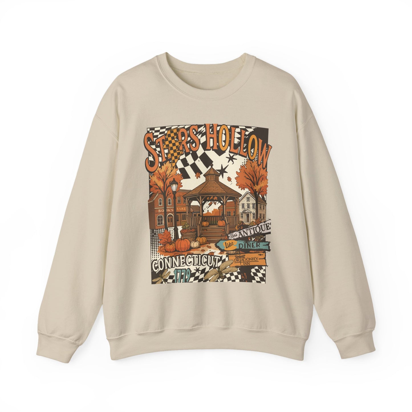 Sleepy Hollow Fall Town Crewneck Sweatshirt