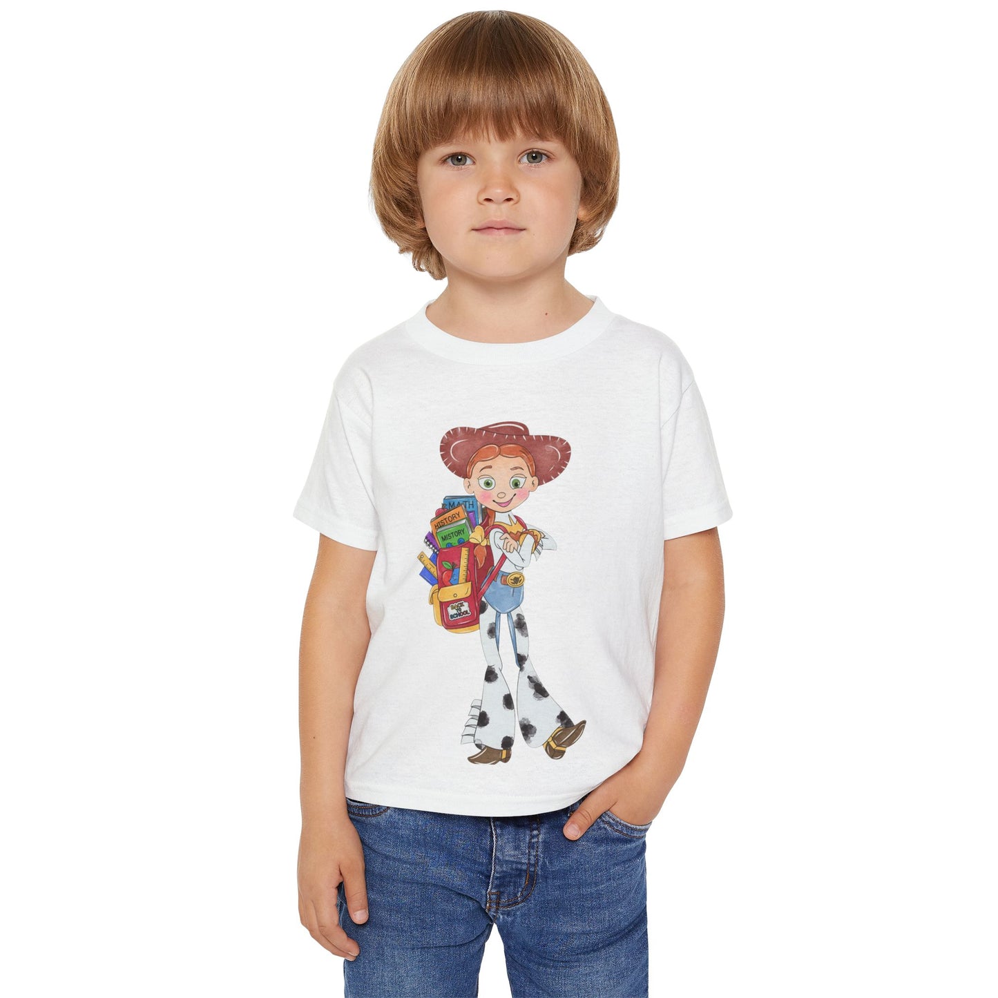Cowgirl Jessie Toddler T-Shirt — Cute Toy Story Jessie Graphic Tee for Kids