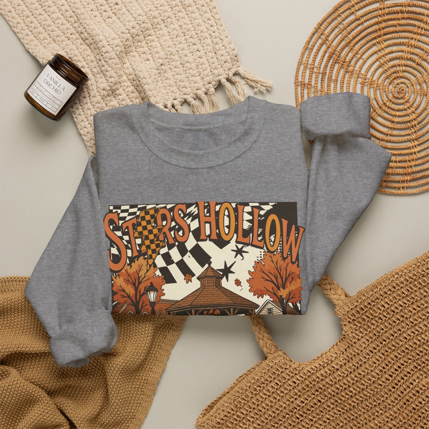 Sleepy Hollow Fall Town Crewneck Sweatshirt