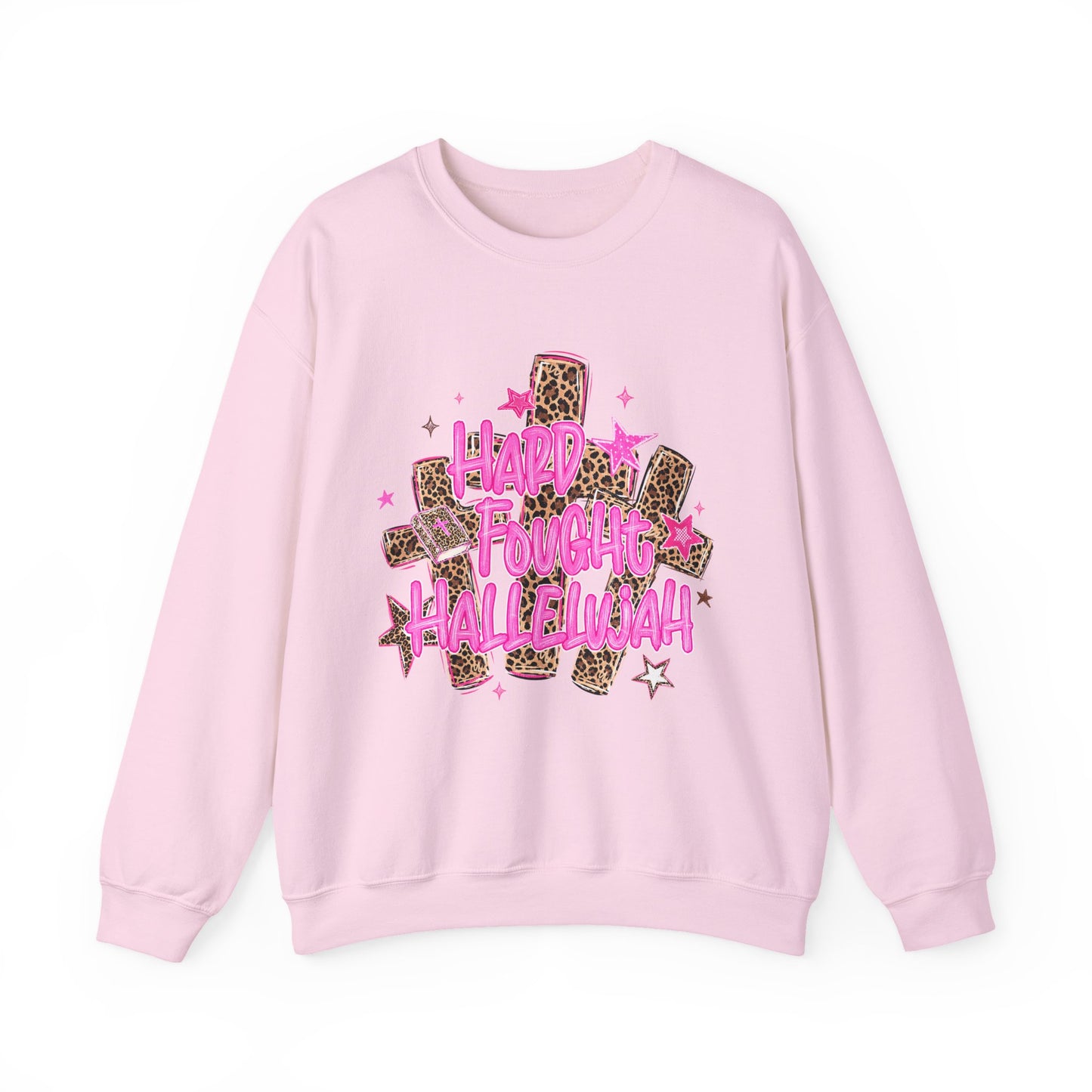Crewneck Sweatshirt — "Hard Faught Hallelujah"