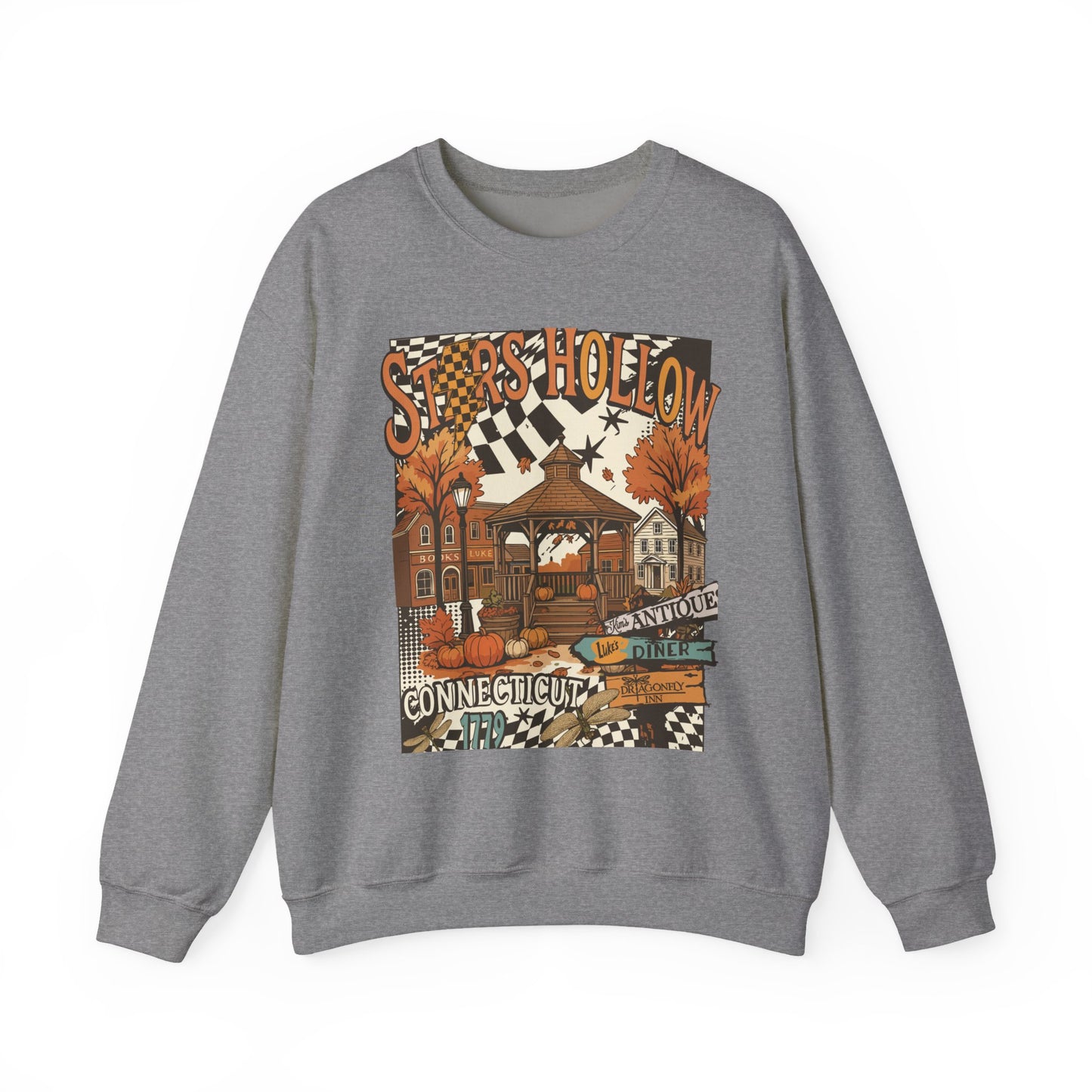 Sleepy Hollow Fall Town Crewneck Sweatshirt