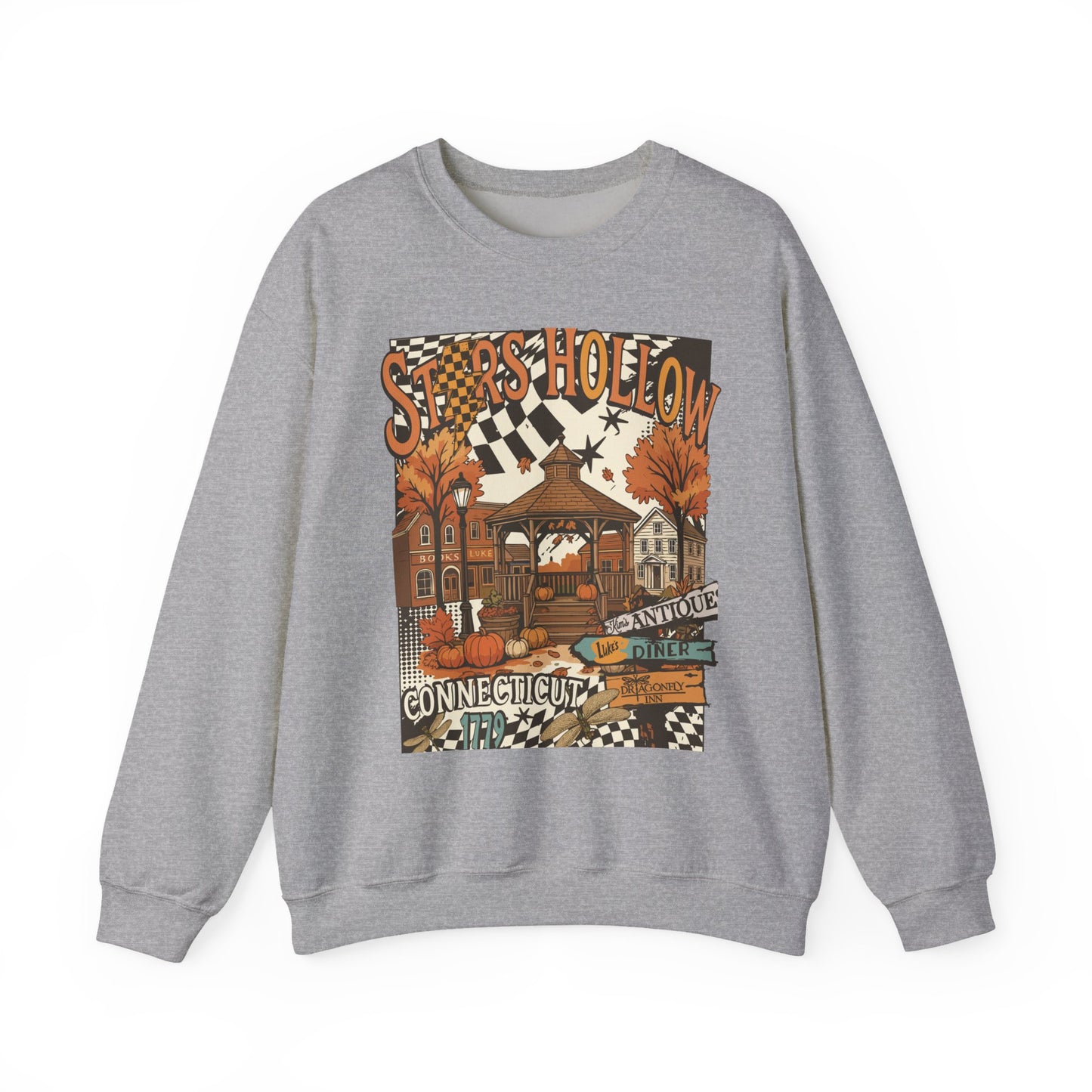 Sleepy Hollow Fall Town Crewneck Sweatshirt
