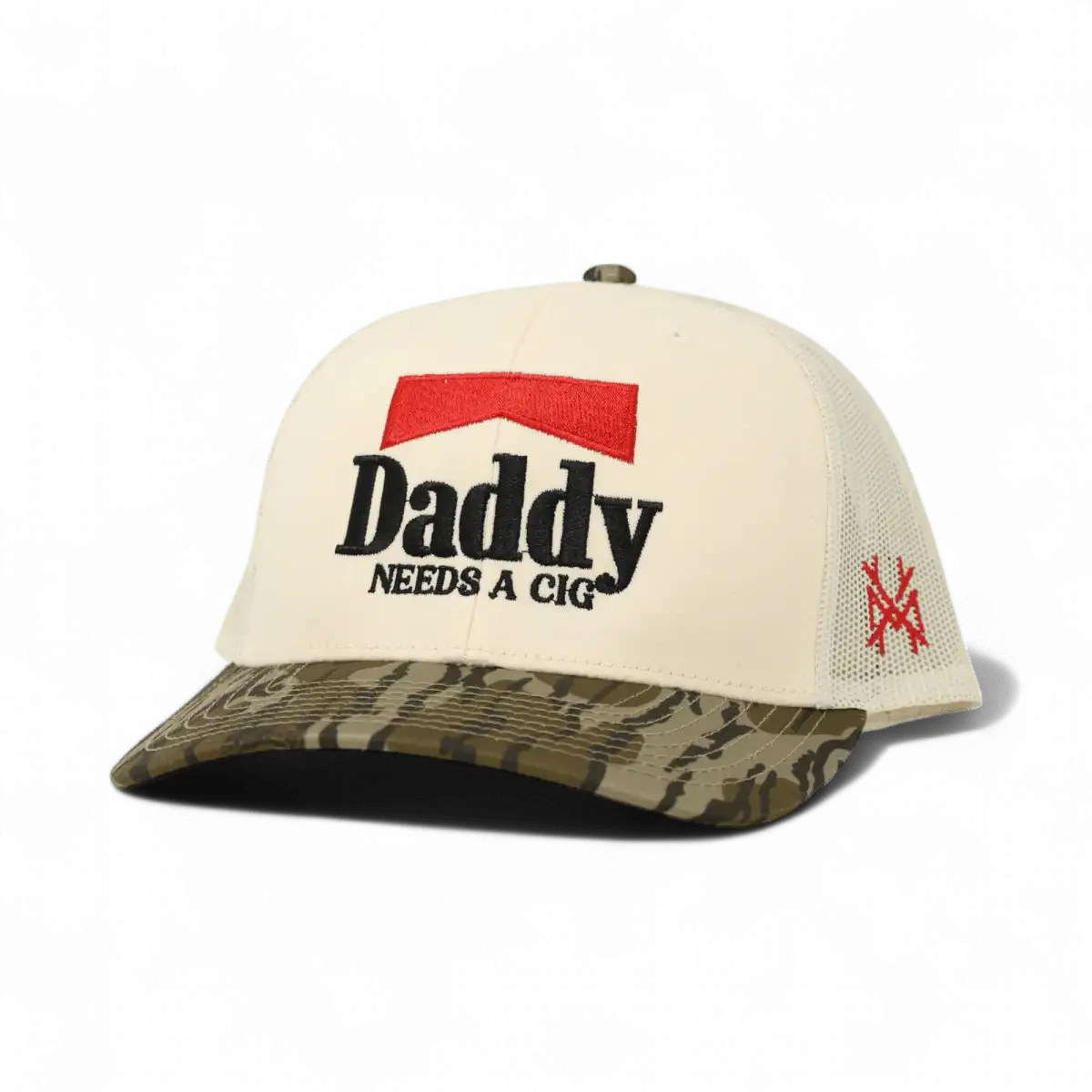 Daddy Needs a Cig Snapback Hat