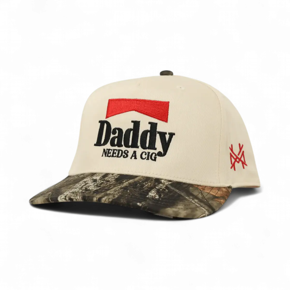 Daddy Needs a Cig Snapback Hat
